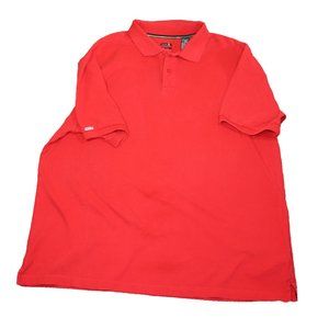 IZOD  Men's Polo Shirt    Red   Size XXL  5009